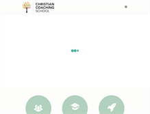 Tablet Screenshot of christianlifecoachnow.com